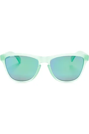 Oakley Logo-print square-frame sunglasses