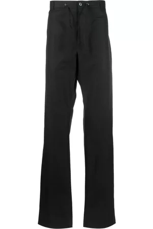 Alexander McQueen Drawstring-waist straight-leg trousers