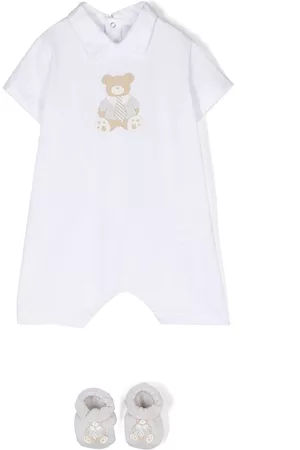 Story Loris Button-up short-sleeve rompers