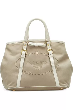 Prada Women Handbags - Canapa canvas tote bag