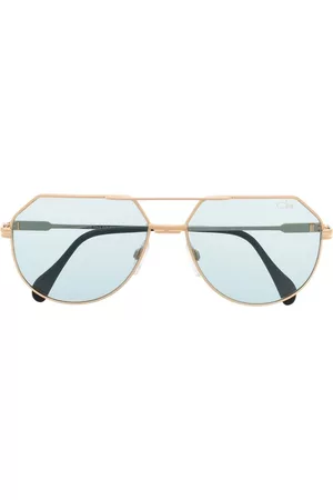 Cazal Men Sunglasses - Tinted pilot-frame sunglasses
