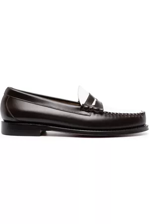 G.H. Bass Men Loafers - Larson two-tone leather loafers