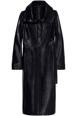 Courrèges Women Coats - Bi-Styling vinyl coat
