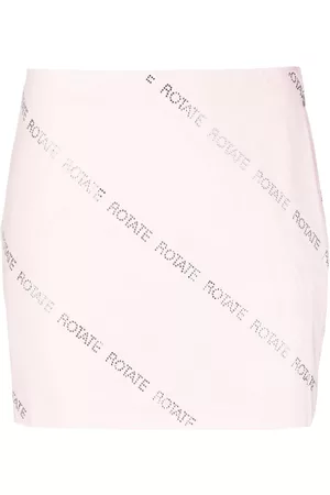 ROTATE Crystal-embellished miniskirt