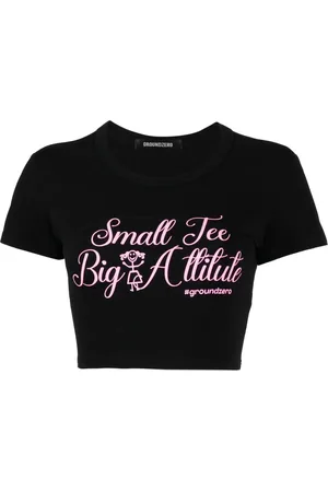 Ground Zero Slogan-print cotton T-shirt