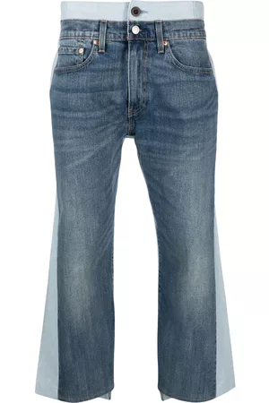 JUNYA WATANABE Two-tone cropped jeans