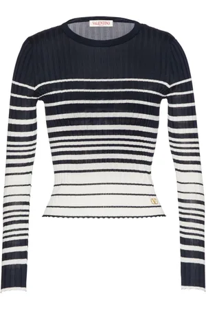 VALENTINO GARAVANI Striped knitted jumper