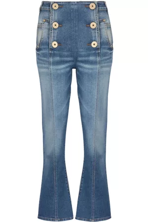 Balmain Buttoned bootcut jeans