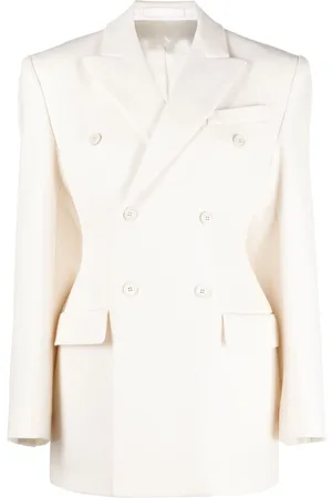 WARDROBE.NYC Contour double-breasted blazer