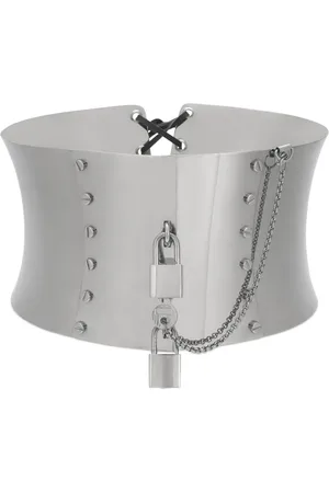 Dolce & Gabbana Padlock-detail corset belt