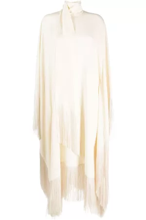 ‎Taller Marmo‎ Long-sleeve fringed midi dress