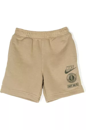 Nike Boys Shorts - Logo-print elastic-waist shorts