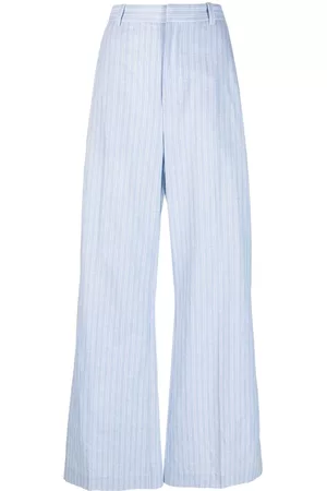 Ralph Lauren Women Pants - Striped linen blend trousers