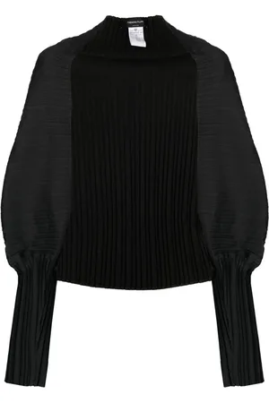 Fabiana Filippi Gigot-sleeve satin puffer jacket