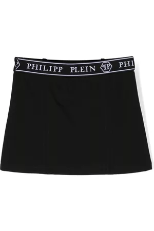 Philipp Plein Logo-waistband miniskirt