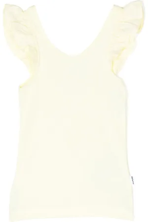 Molo Ruffled sleeveless top