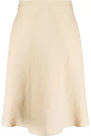 Ralph Lauren Women Midi Skirts - Linen A-line midi skirt