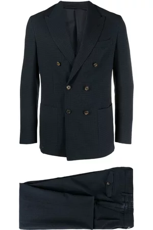 ELEVENTY Men Blazers - Peak-lapels double-breasted suit