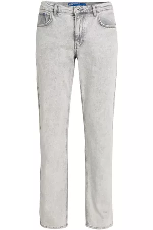 Karl Lagerfeld Men Straight - Mid-rise straight-leg jeans