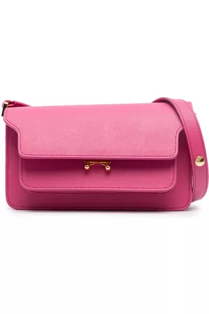 Marni Trunk leather shoulder bag