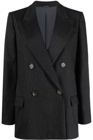 Brunello Cucinelli Double-breasted wool blazer
