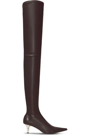 Proenza Schouler Spike over-the-knee leather boots