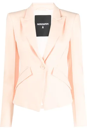 Patrizia Pepe Essential single-breasted blazer