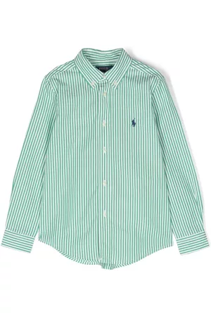 Ralph Lauren Boys Long Sleeve - Striped long-sleeve shirt