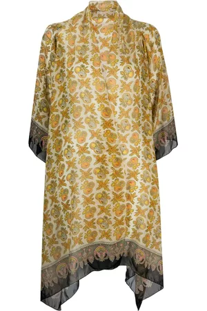 Etro Women Tunics - Printed silk cape