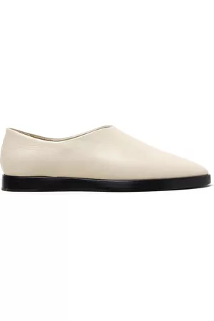 FEAR OF GOD Almond-toe leather loafers