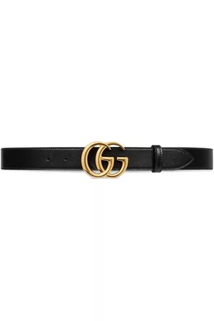 Gucci Men Belts - GG Marmont buckle belt