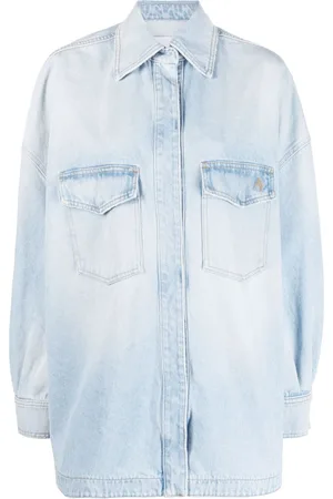 The Attico Denim shirt jacket