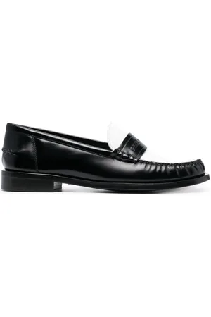 Salvatore Ferragamo Two-tone leather loafers
