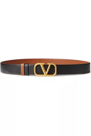 VALENTINO GARAVANI Men Belts - VLogo Signature reversible buckle belt