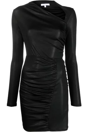 Patrizia Pepe Cut-out detail ruched jersey dress