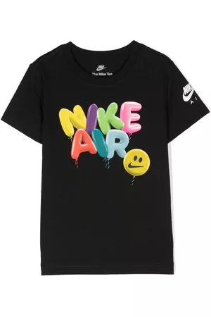 Nike Boys Short Sleeve - Logo-print short-sleeve T-shirt