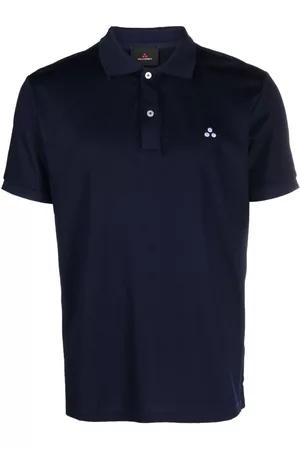 Peuterey Men Polo Shirts - Logo-embroidered short-sleeve polo shirt