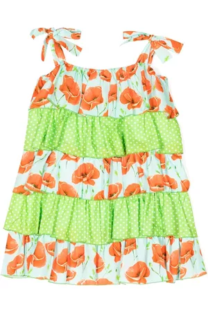 Selini Action Floral-print tiered dress