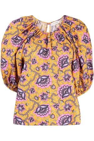 Rhode Rowan graphic-print blouse