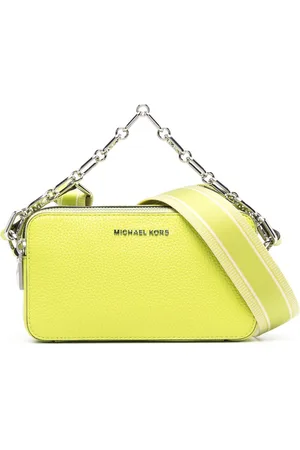 Michael Kors Logo-plaque leather crossbody bag