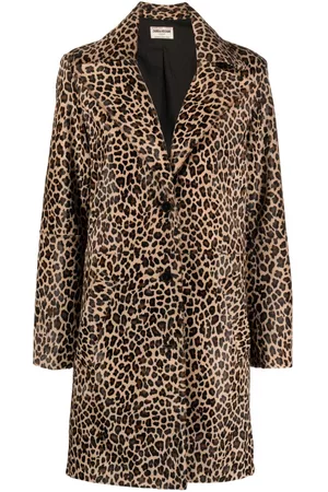 Zadig & Voltaire Women Coats - Leopard-print calf hair coat