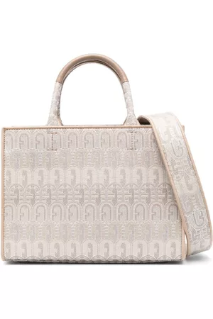 Furla Women Handbags - Toni jacquard-embossed bag