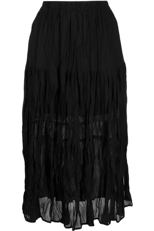 B+AB Pleated long skirt