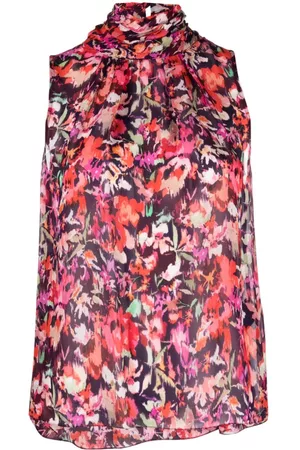 Patrizia Pepe Floral-print georgette blouse