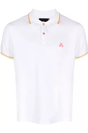 Peuterey Men Polo Shirts - Logo-embroidered stretch-cotton polo shirt