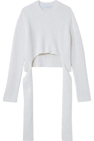 Proenza Schouler Ribbed-knit wrap jumper