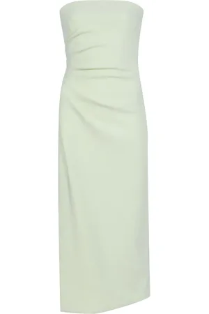 Proenza Schouler Terry-jersey strapless dress