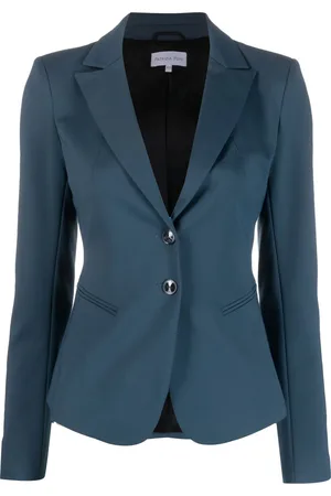 Patrizia Pepe Notched-lapel single-breasted blazer