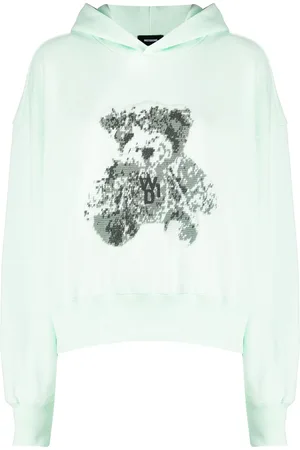 We11 Done Teddy Bear cotton hoodie
