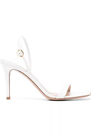 Gianvito Rossi Ribbon Stiletto 85mm leather sandals